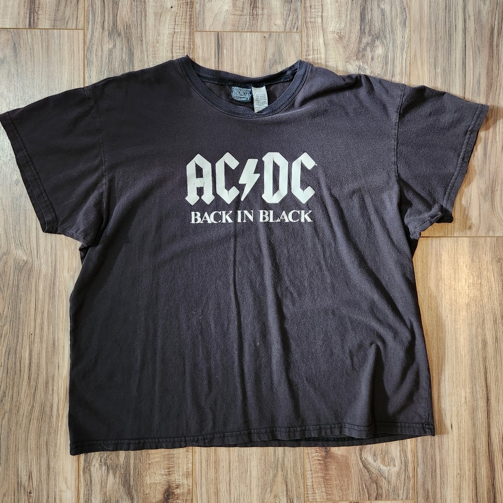 Vintage Y2K AC/DC Band Tee XL T-Shirt Rock Grunge